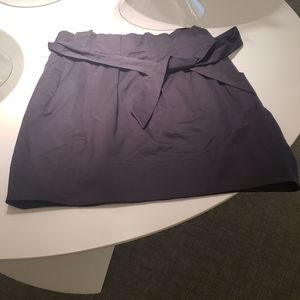 BCBG stella high waisted cotton blend skirt